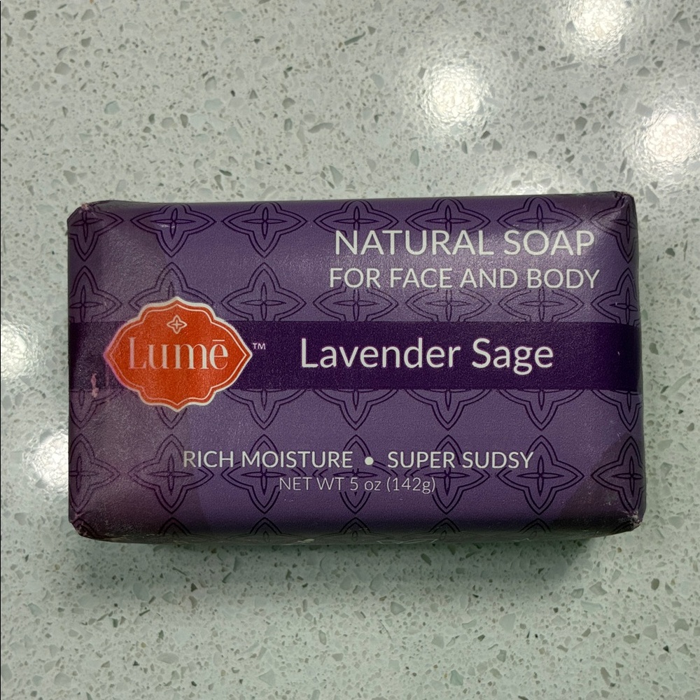 Lume Lavender Sage Natural Soap